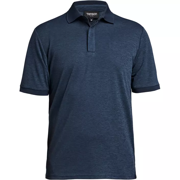 Tenson TXlite Melange pikétröja, Dark navy, large image number 0