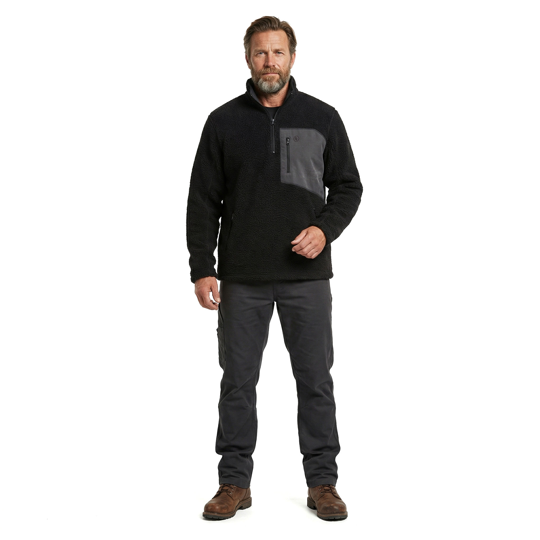 Terrax p&auml;lsfibertr&ouml;ja, Svart, large image number 2