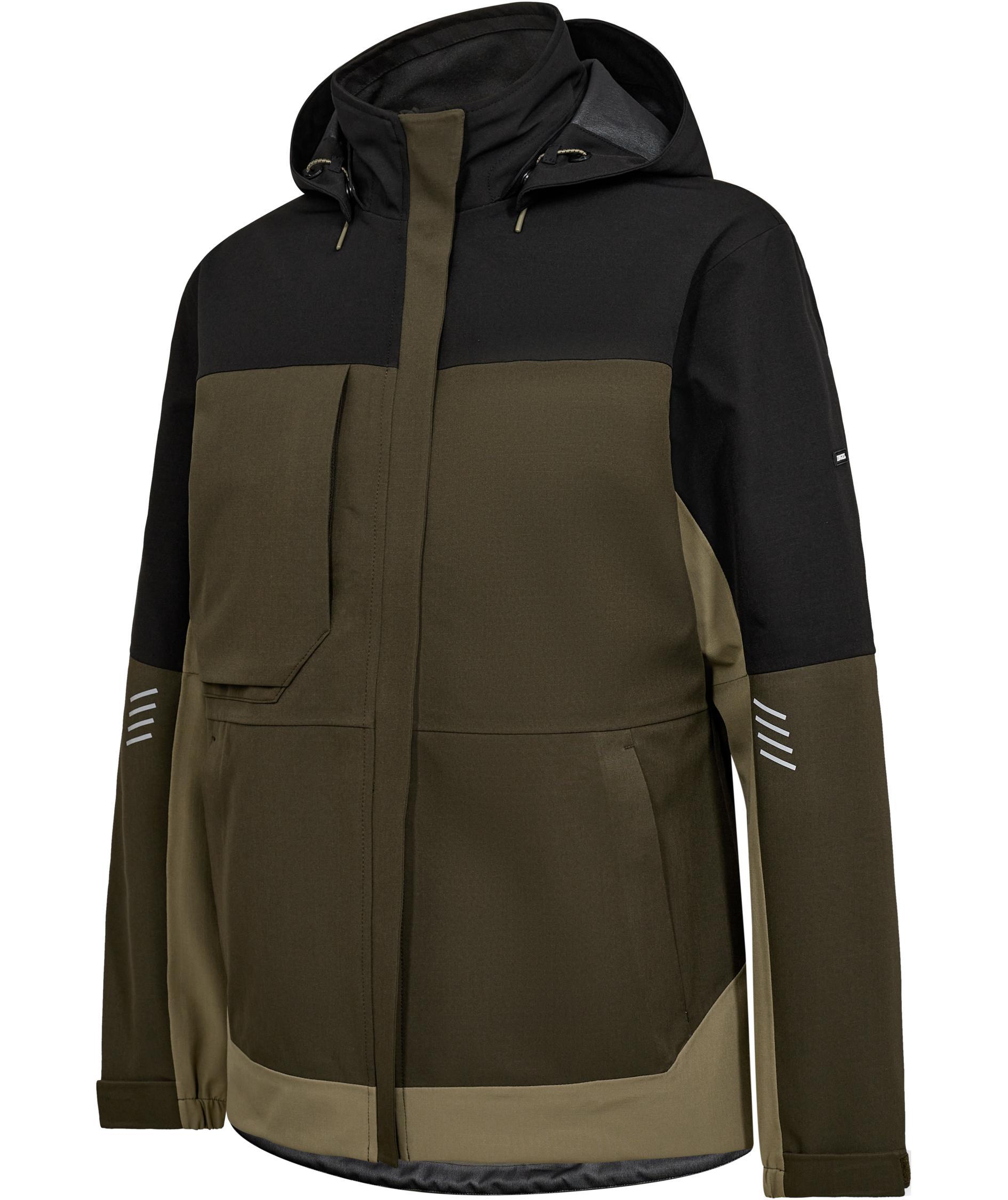 Engel Entire dame skaljakke, Forest Green/Black, large image number 5