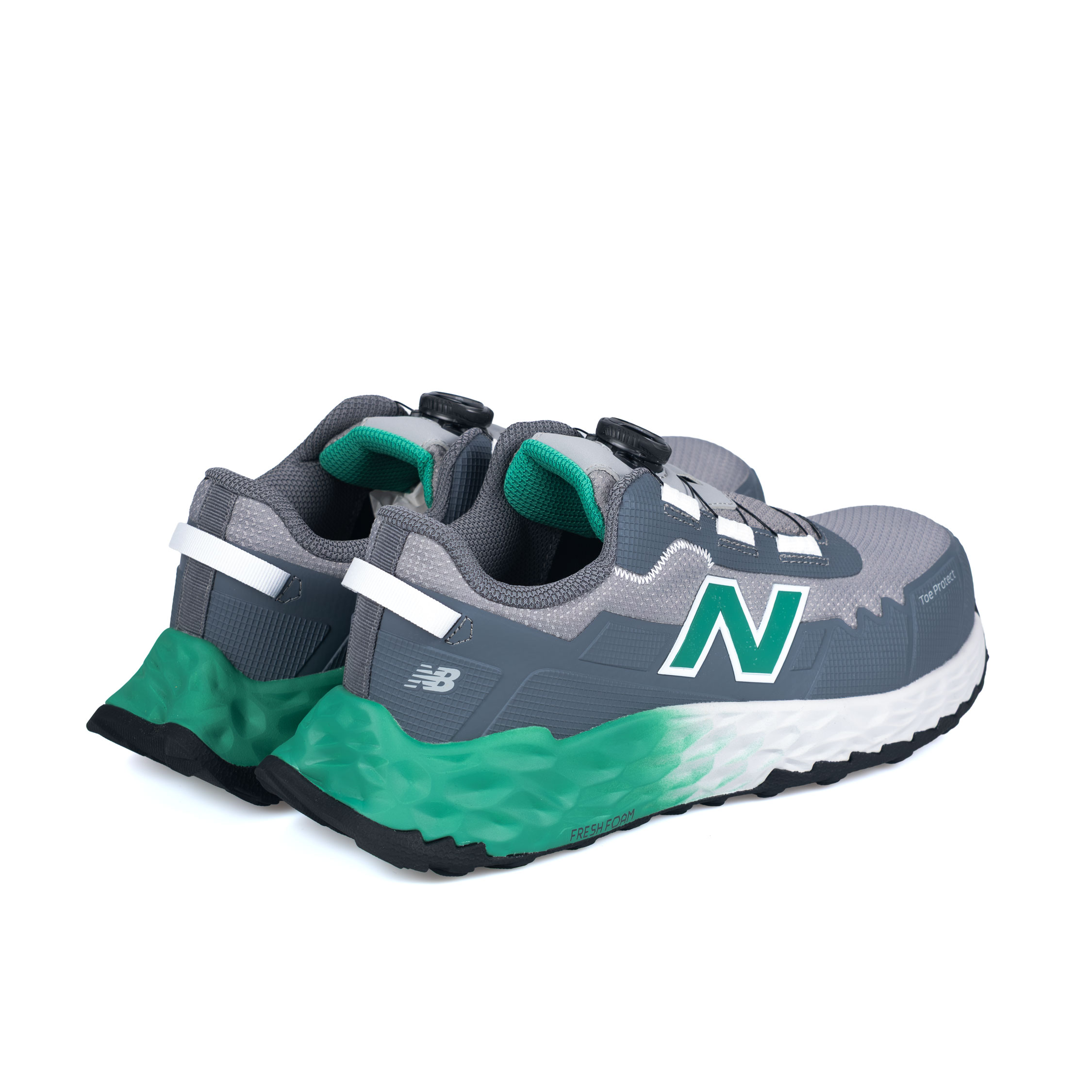 New Balance Cremorne vernesko S3L, Green/Grey, large image number 4