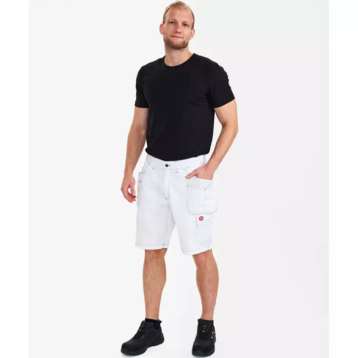 Engel Combat hantverksshorts, Vit, large image number 1