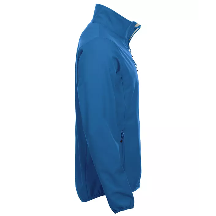 Clique Basic softshell jacket, Royal Blue, large image number 3