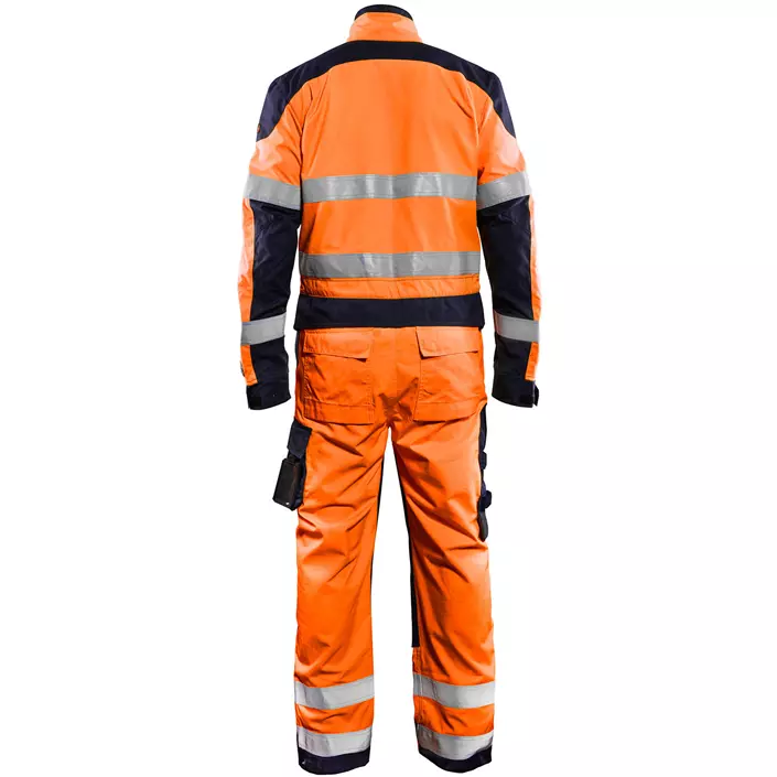 Blåkläder Multinorm kedeldragt, Hi-vis Orange/Marine, large image number 1