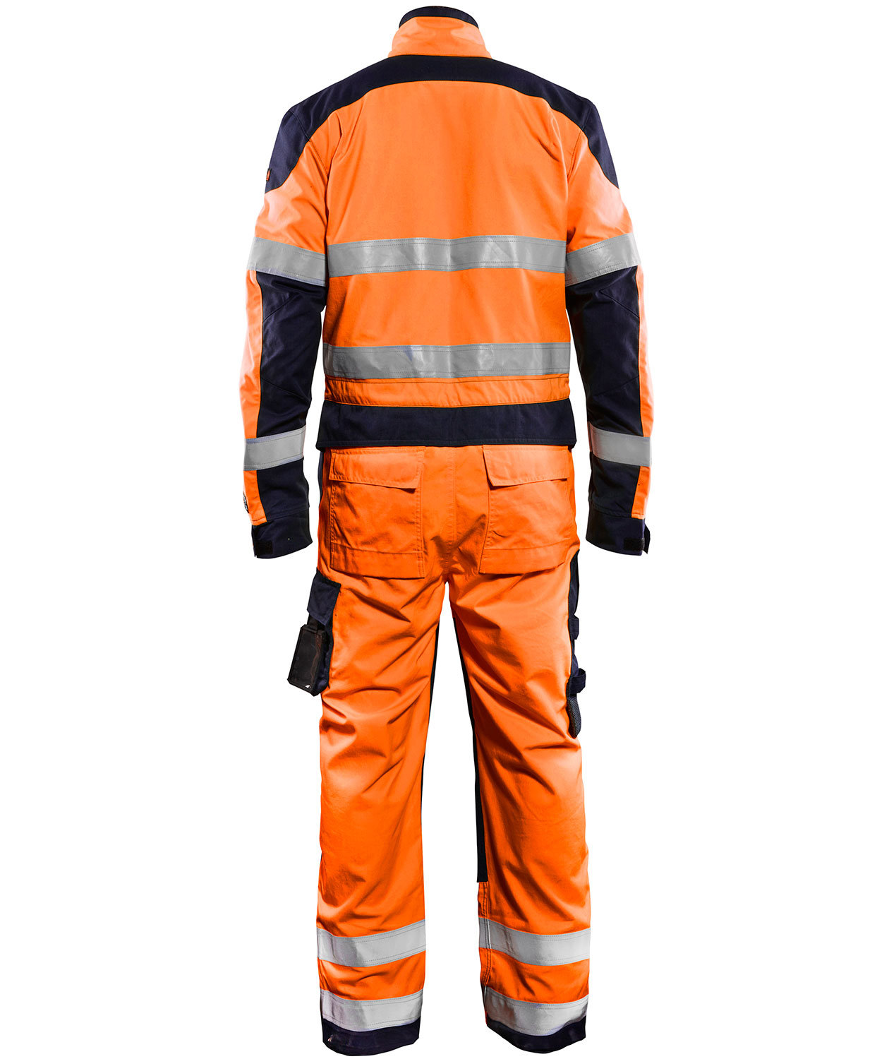 Bl&aring;kl&auml;der Multinorm kedeldragt, Hi-vis&nbsp;Orange/Marine, large image number 1
