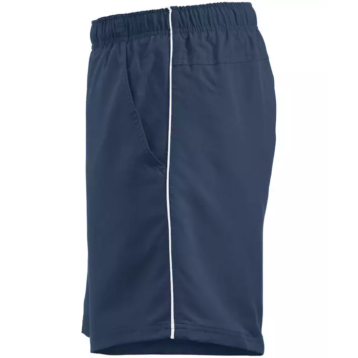 Clique Hollis sport shorts, Marine/White, large image number 3