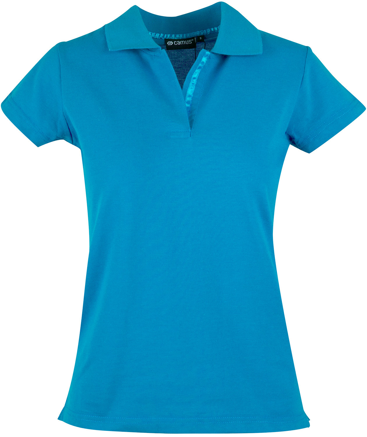 Camus Garda women's polo shirt, Turquoise, Turquoise, swatch