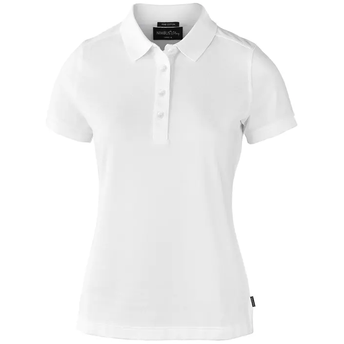 Nimbus Play Bayfield dame polo T-shirt, Hvid, large image number 0