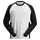 Snickers langermet T-skjorte 2840, Black/white, Black/white, swatch