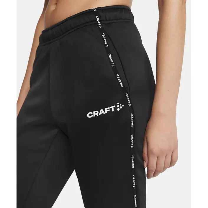 Craft Squad 2.0 women's training pants, Black, large image number 3