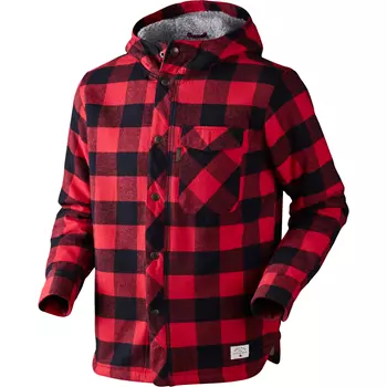 Seeland Canada fodrad skogsarbetare skjorta med huva, Lumber check