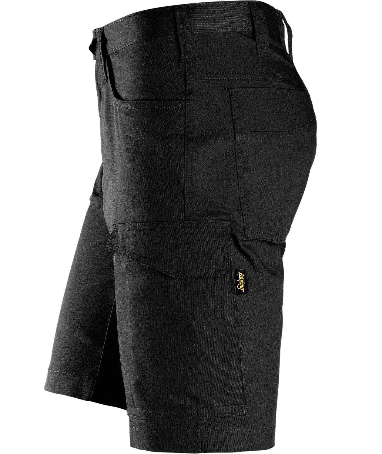 Snickers work shorts 6100, Black, large image number 2