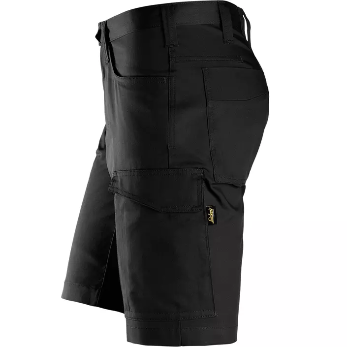 Snickers work shorts 6100, Black, large image number 2