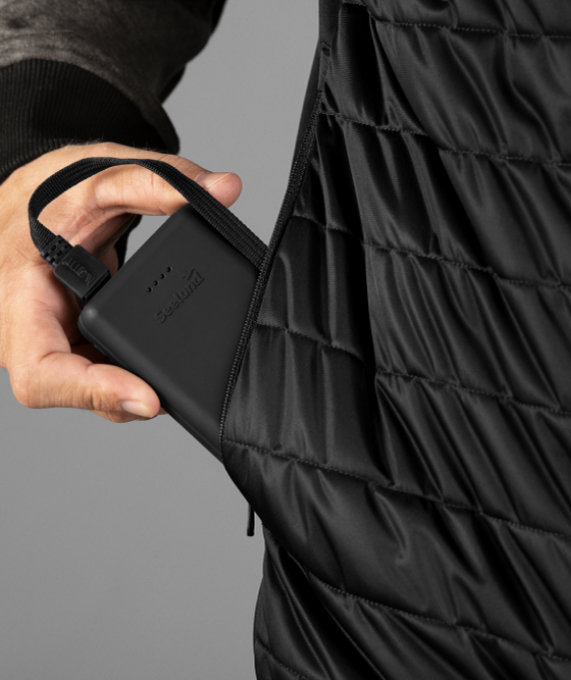 Seeland Heat waistcoat, Black, large image number 5