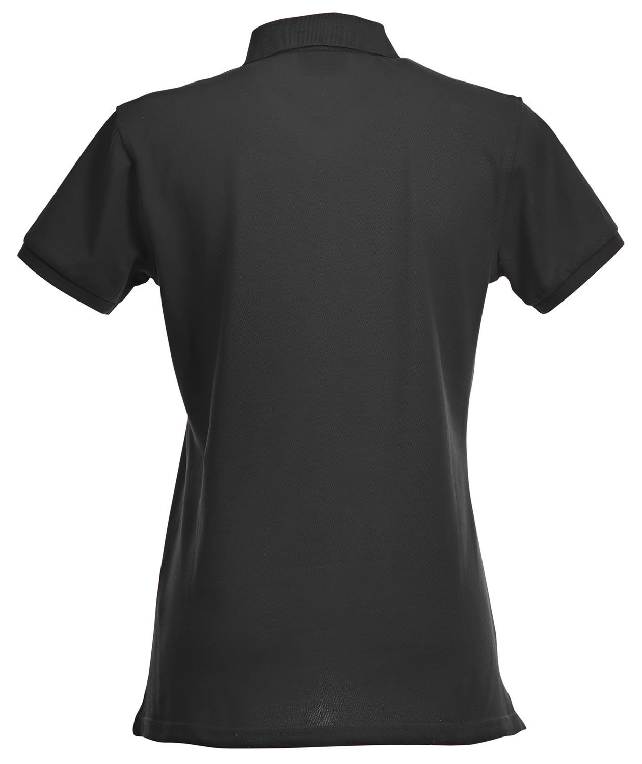Clique Premium dame polo t-shirt, Sort, large image number 2