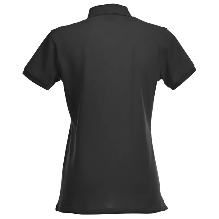 Clique Premium dame polo t-shirt, Sort, large image number 2
