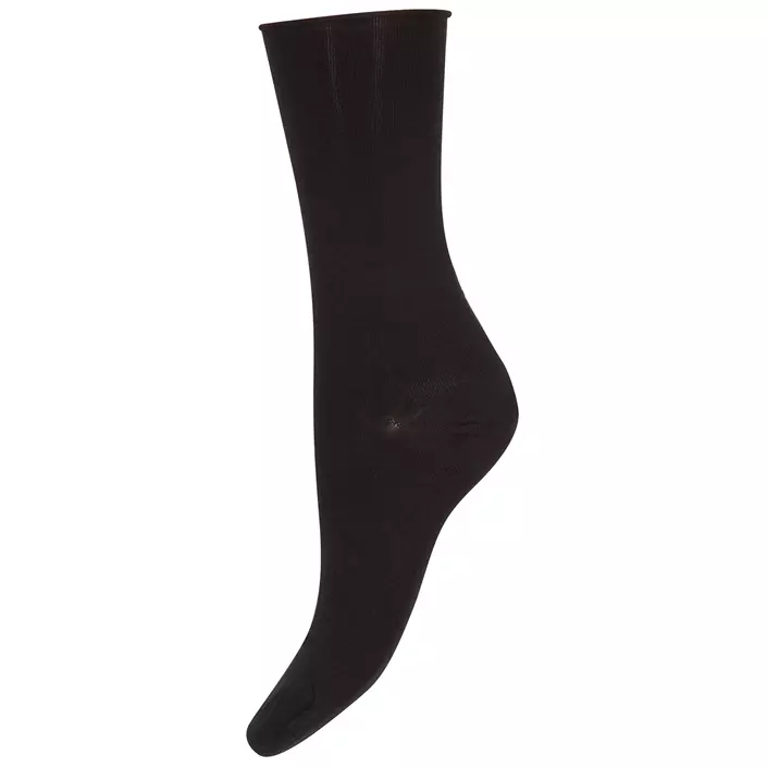 Decoy Fine Knit sokker, Svart, Svart, large image number 0