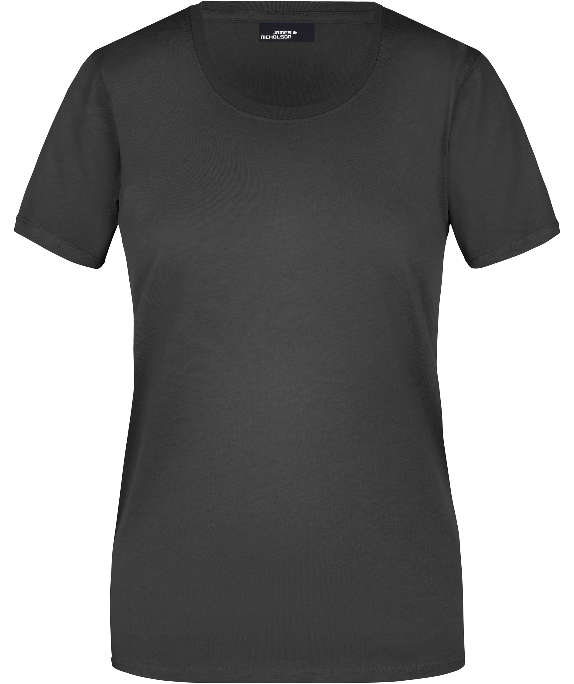 James & Nicholson Basic-T women's T-shirt, Black, large image number 0