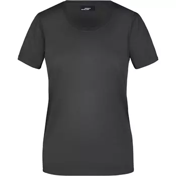James & Nicholson Basic-T dame T-shirt, Sort