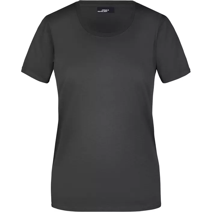 James & Nicholson Basic-T dame T-shirt, Sort, large image number 0