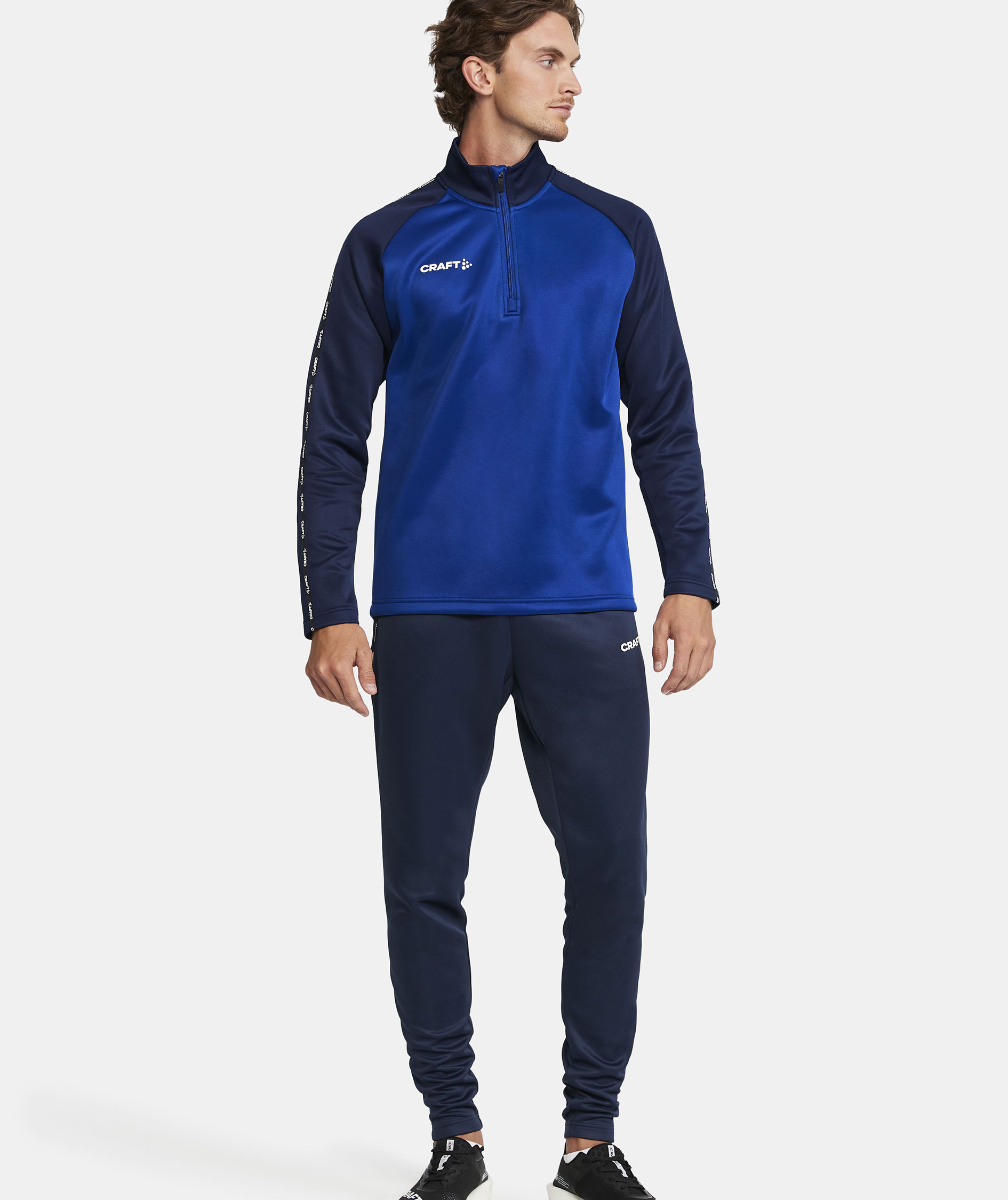 Craft Squad 2.0 halfzip training pullover, Club Cobolt-Navy