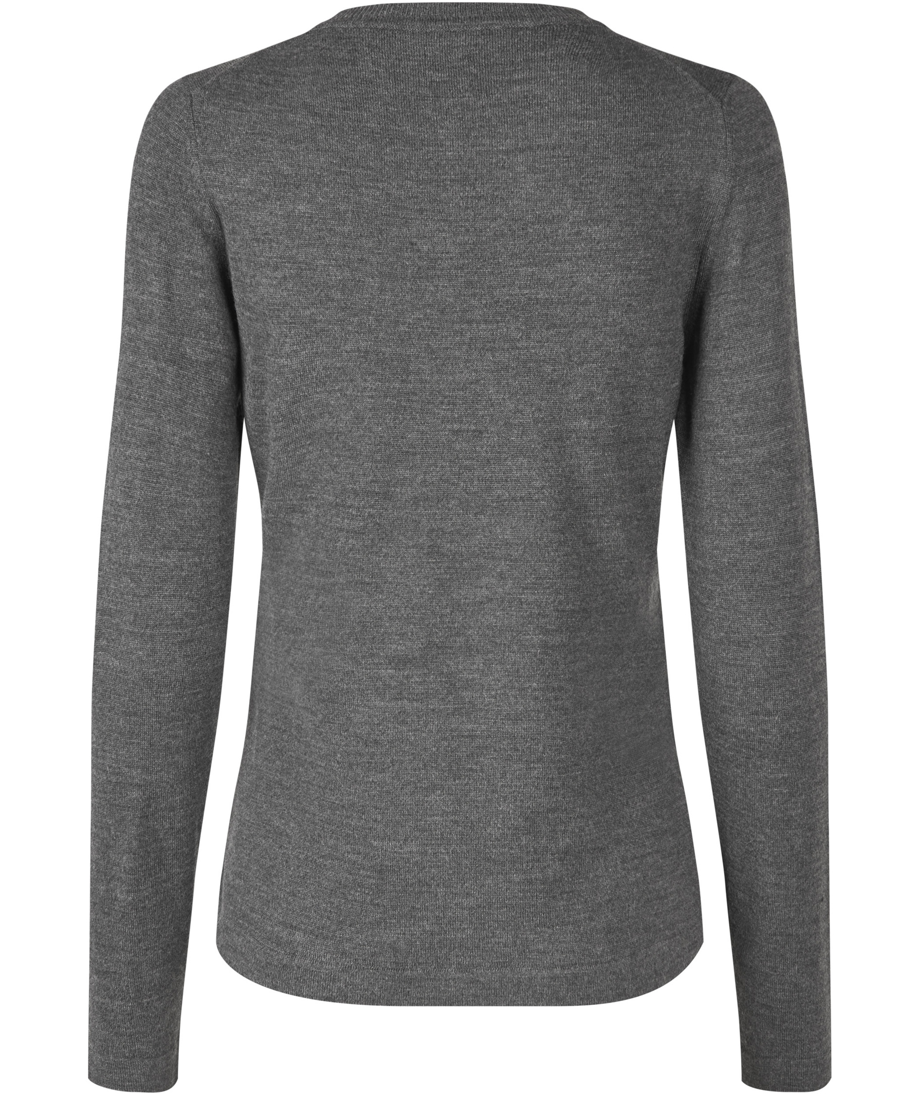 Seven Seas Damen Strickpullover mit Wolle, Dunkelgraue Melange, large image number 1