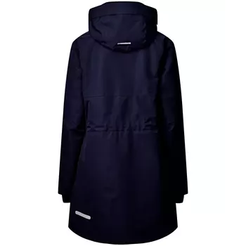 Xplor Mono Zip-in women's parka shell jacket, Navy
