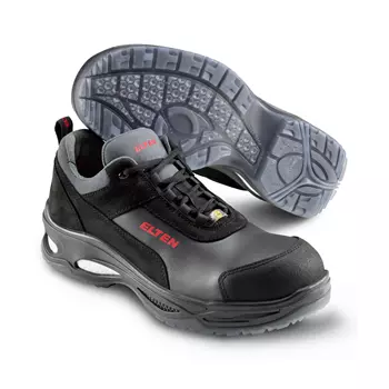 2nd qaulity product Elten Miles Low safety shoes S3, Black