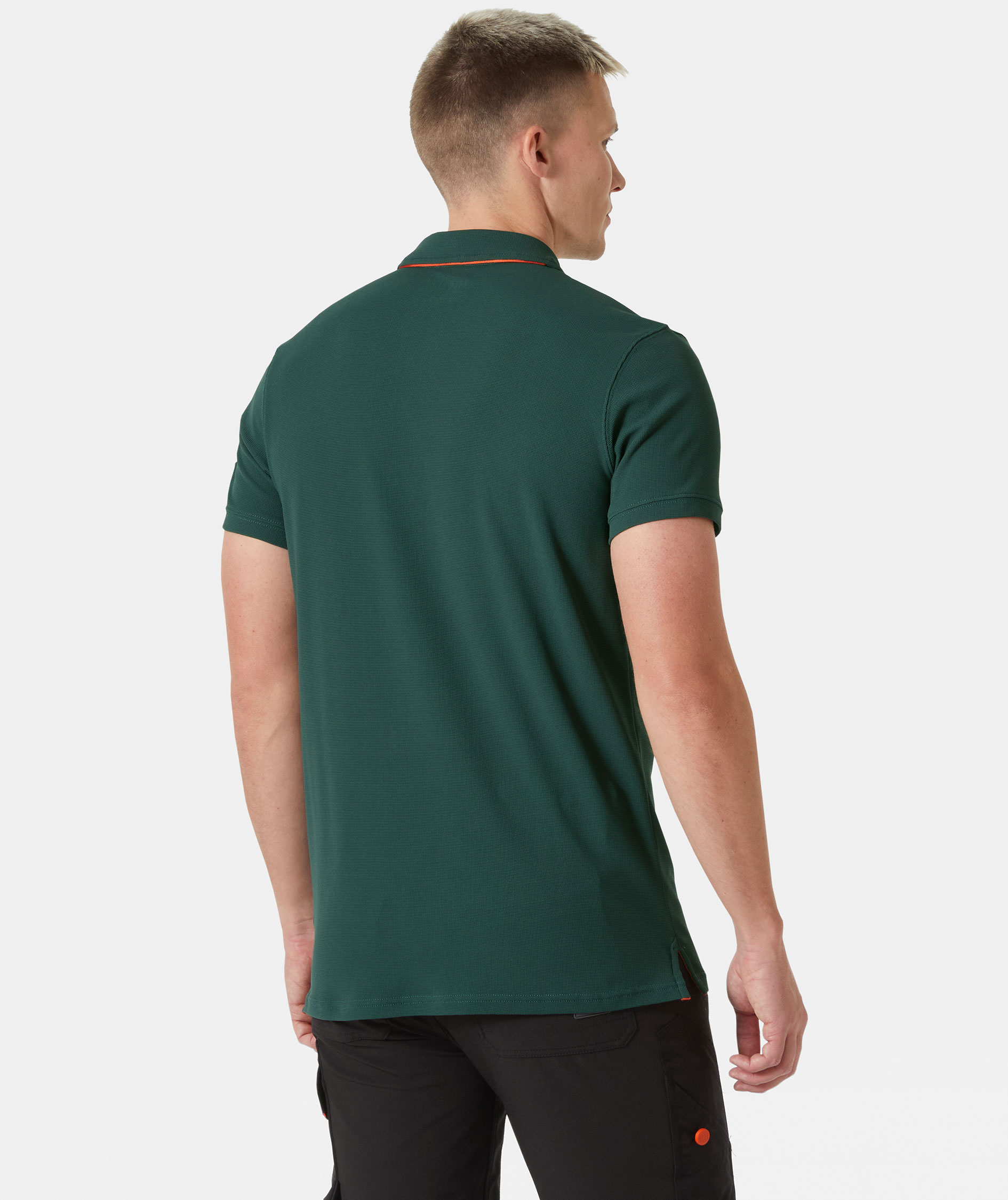 Helly Hansen Kensington Tech polo T-shirt, Darkest Spruce, large image number 3