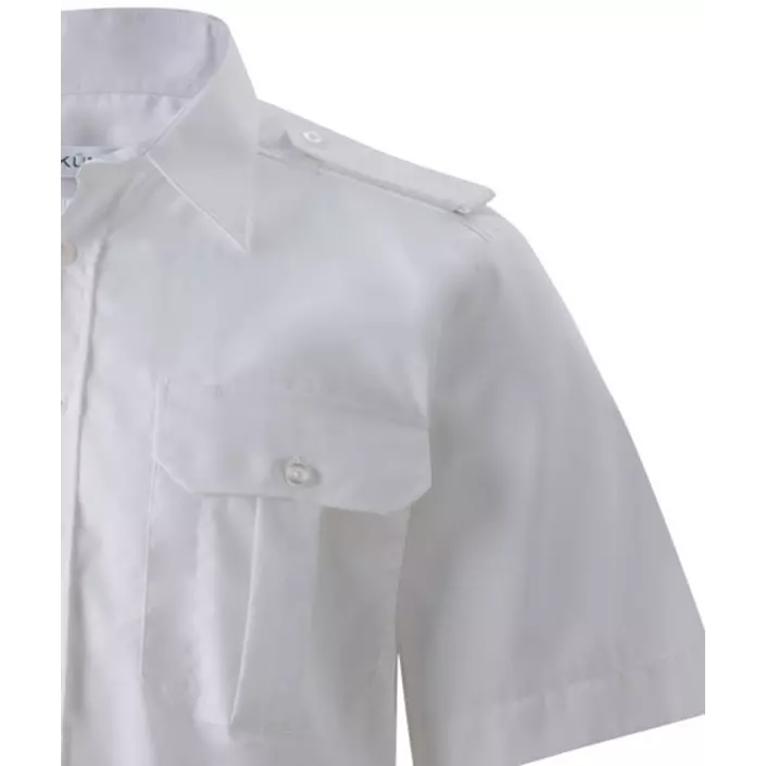 Kümmel Frank Classic fit kortermet pilotskjorte, Hvit, large image number 1
