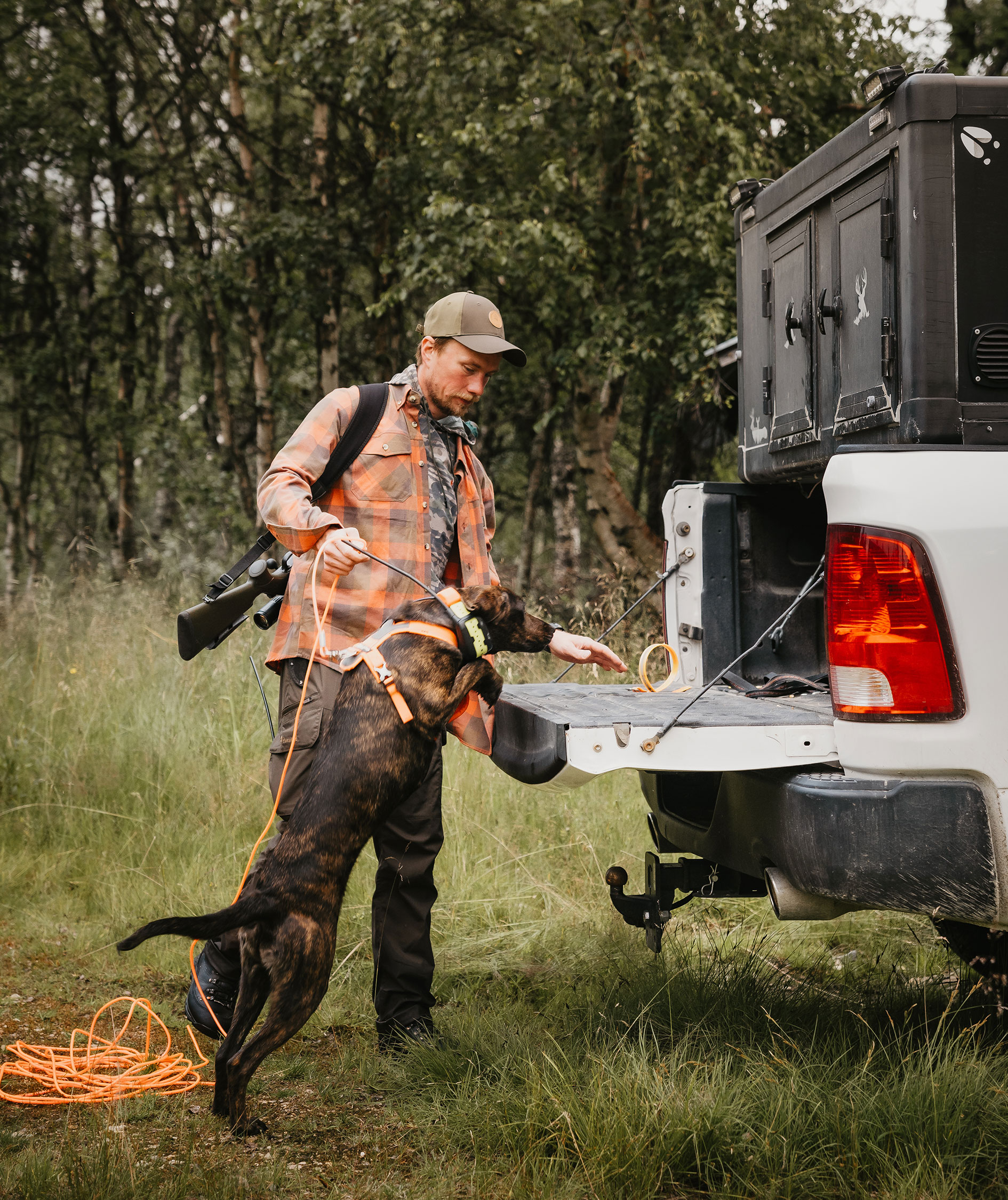 Pinewood Air Vent h&aelig;ttetr&oslash;je, Beige Camou, large image number 6