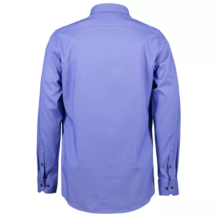 Seven Seas Dobby Royal Oxford Slim fit skjorte, Fransk Blå, large image number 1