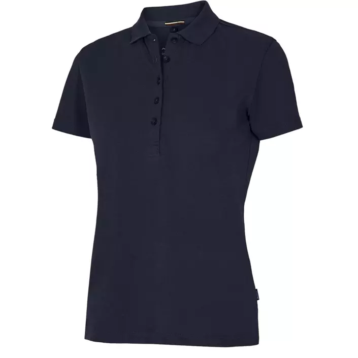 Pitch Stone Stretch dame polo T-shirt, Navy, large image number 0