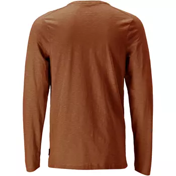 Mascot Customized langærmet T-shirt, Nøddebrun