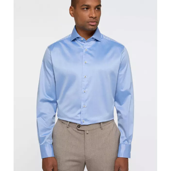 Eterna Soft Tailoring Modern fit Hemd, Medium Blue, large image number 1