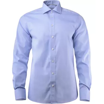 J. Harvest & Frost Twill Yellow Bow 50 regular fit skjorta, Sky Blue