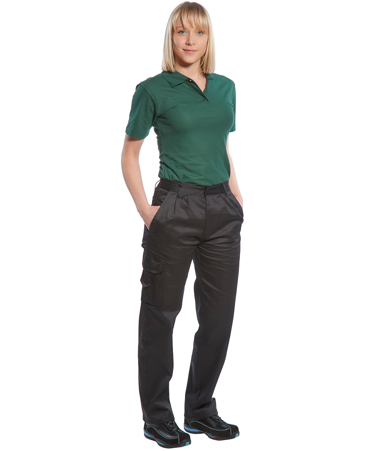 Portwest servicebyxa dam, Svart