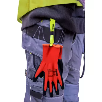 OX-ON Glove clip handskhållare, Gul