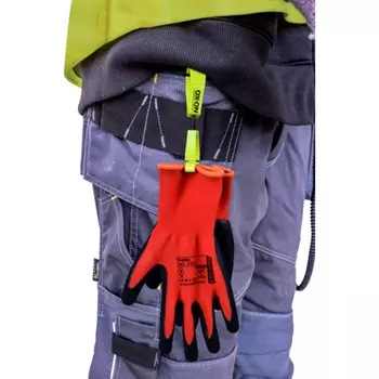 OX-ON Glove clip handskhållare, Gul