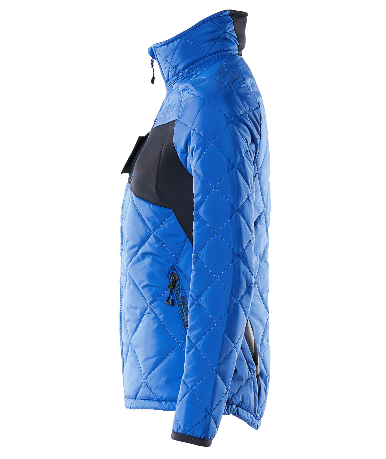 Mascot Accelerate women's thermal jacket, Azure Blue/Dark Navy, large image number 4