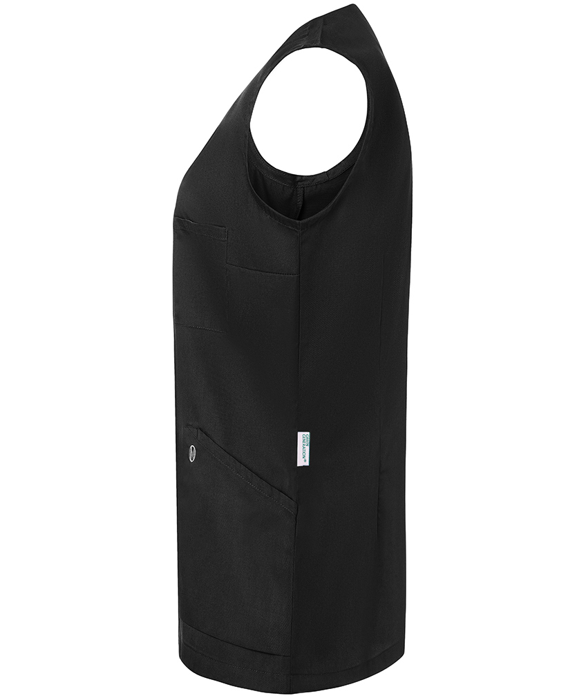 Karlowsky Essential sleeveless women's tunic, Black, large image number 2