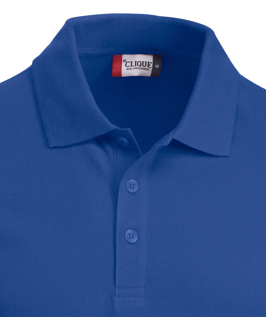 Clique Classic Lincoln polo T-Skjorte, Bl&aring;, large image number 1
