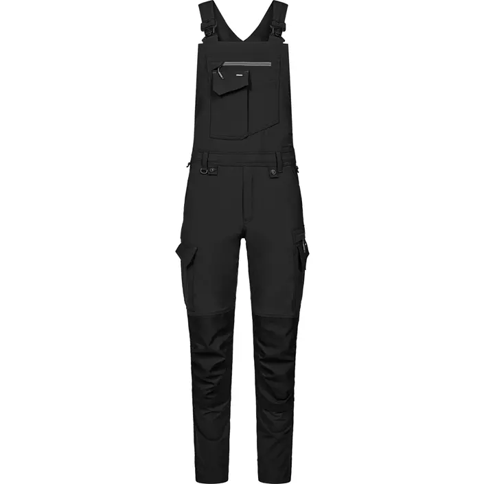 Engel Entire overalls full stretch, Black/Anthracite Grey, large image number 0