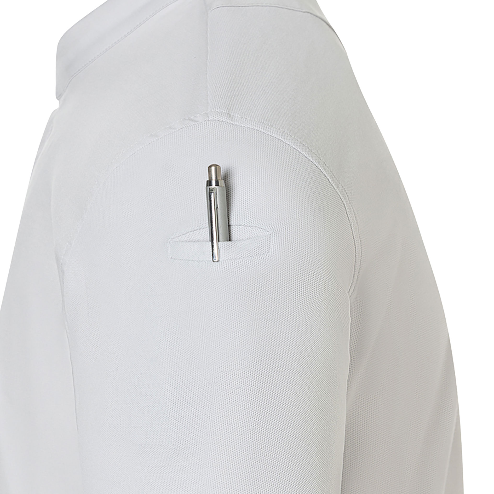 Karlowsky DIAMOND CUT&reg; Avantgarde kurz&auml;rmlige Kochjacke, Silver Grey, large image number 6