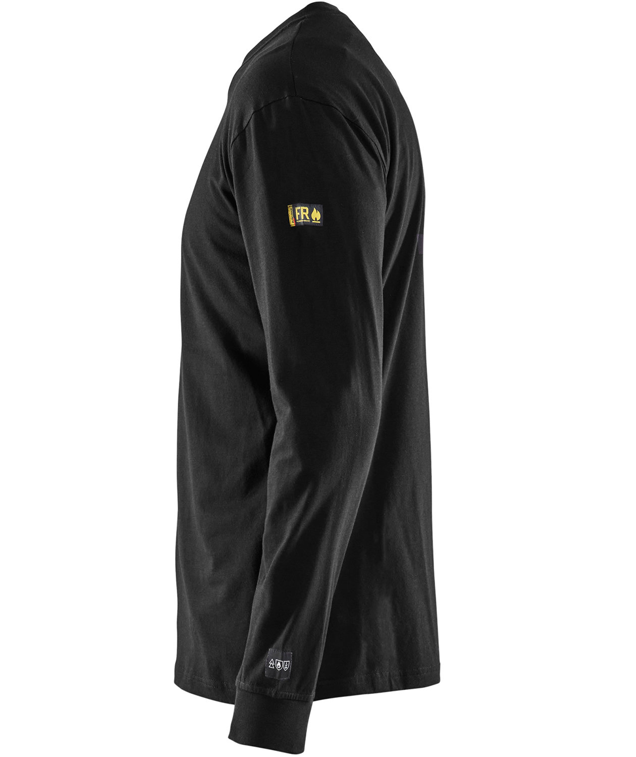Bl&aring;kl&auml;der Anti-Flame long-sleeved T-shirt, Black, large image number 2