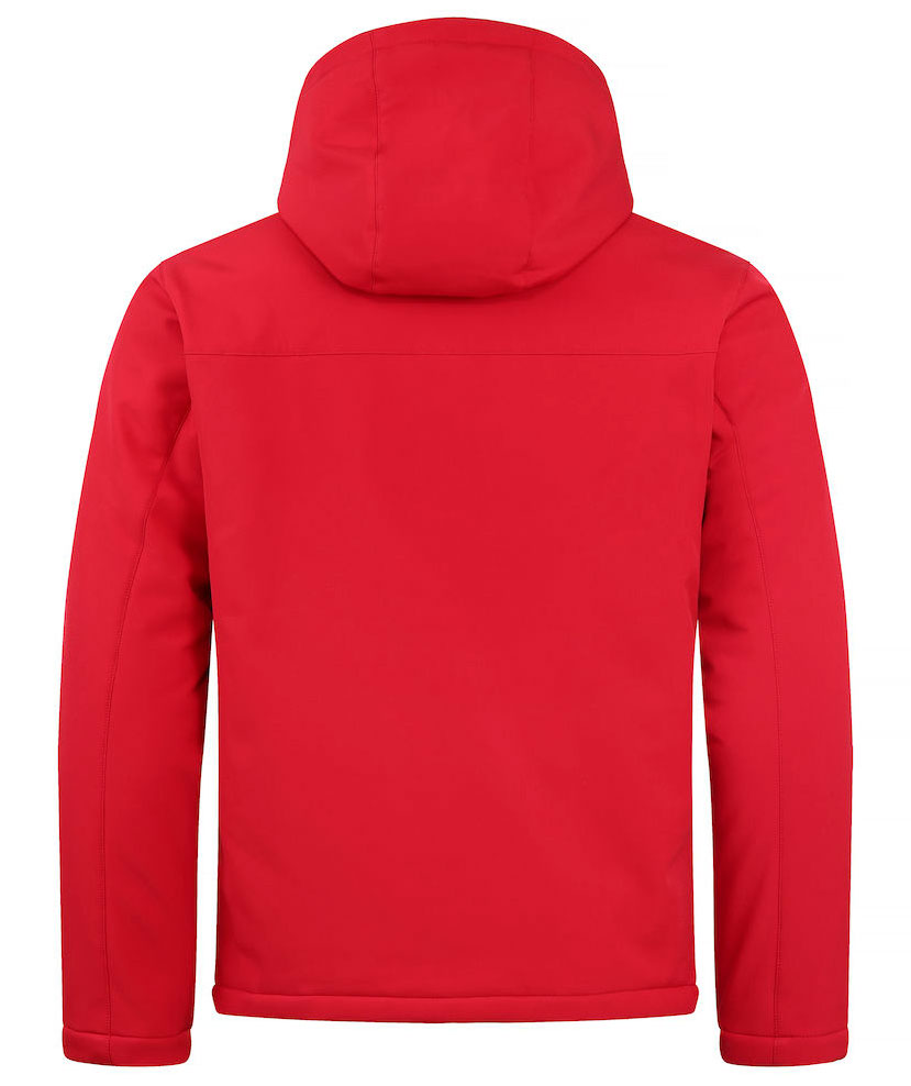 Clique lined softshell jacket, Red, large image number 1