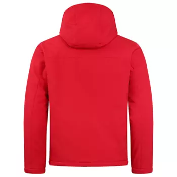 Clique lined softshell jacket, Red