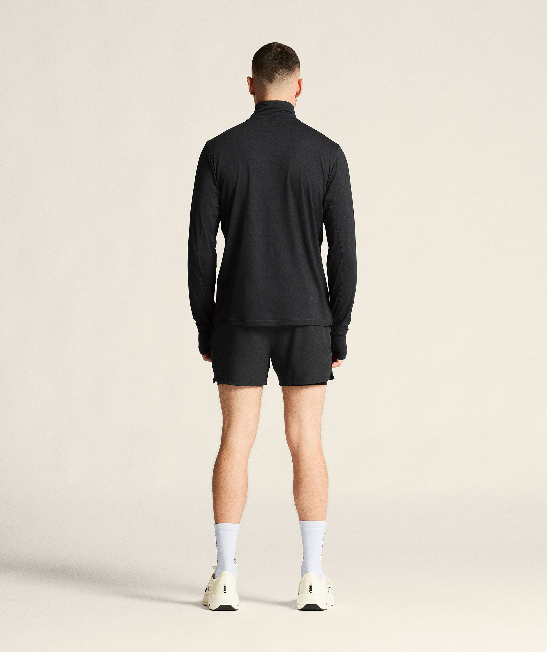 Craft Flow half zip baselayer sweater, Black/Melange, large image number 7