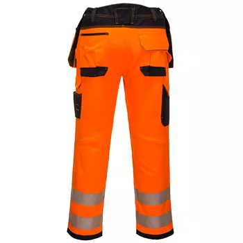 Portwest PW3 Handwerkerhose, Hi-Vis Orange/Schwarz
