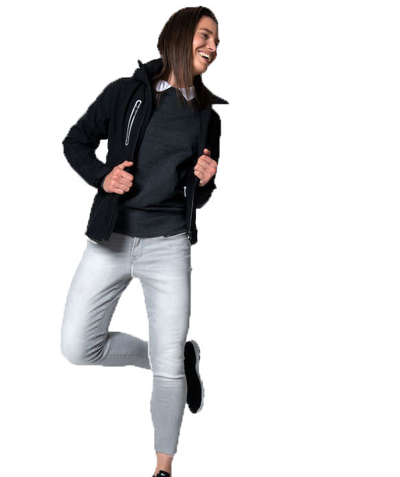 Clique Milford women's softshell jacket, Black, large image number 5