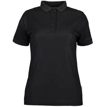 GEYSER women's functional polo shirt, Black
